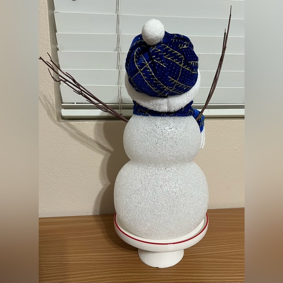 Acrylic 14” Snowman with Color Changing Lights - Picture 2 of 6